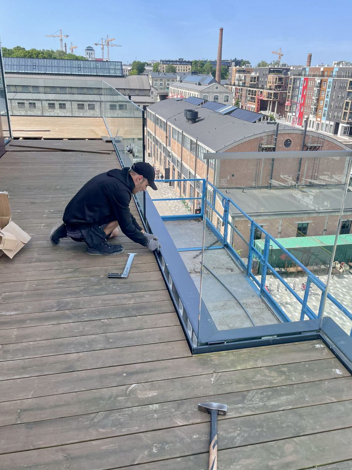 Klaaspiirde paigaldus