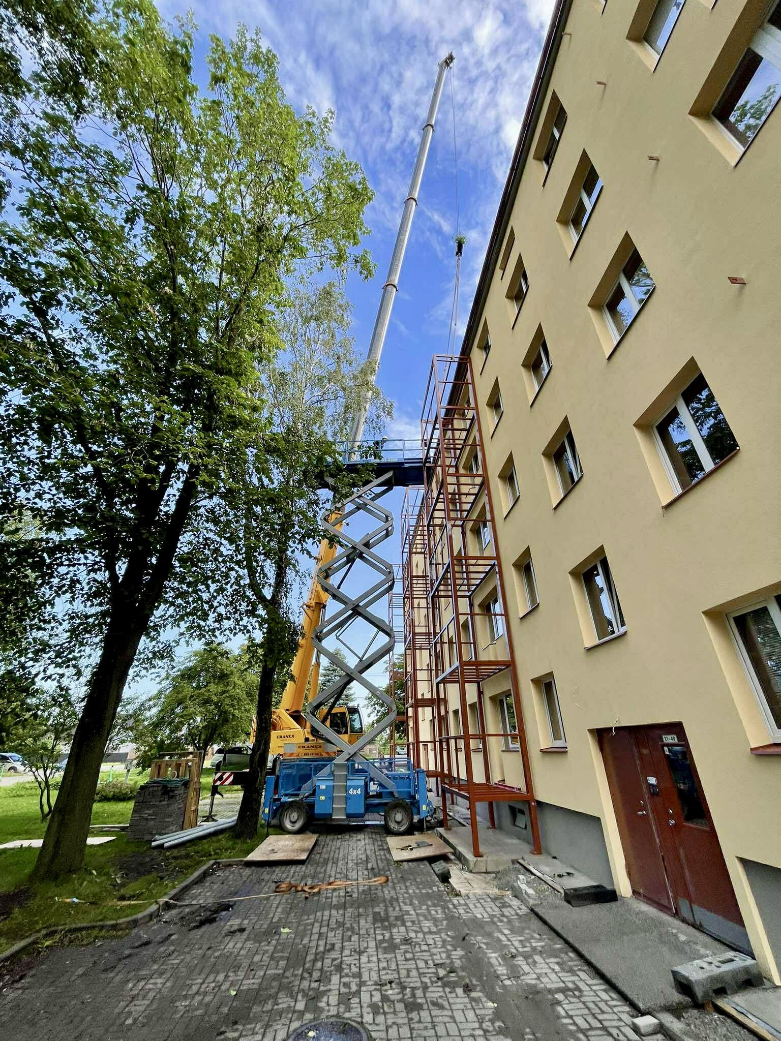 Terasraamide tõstmine