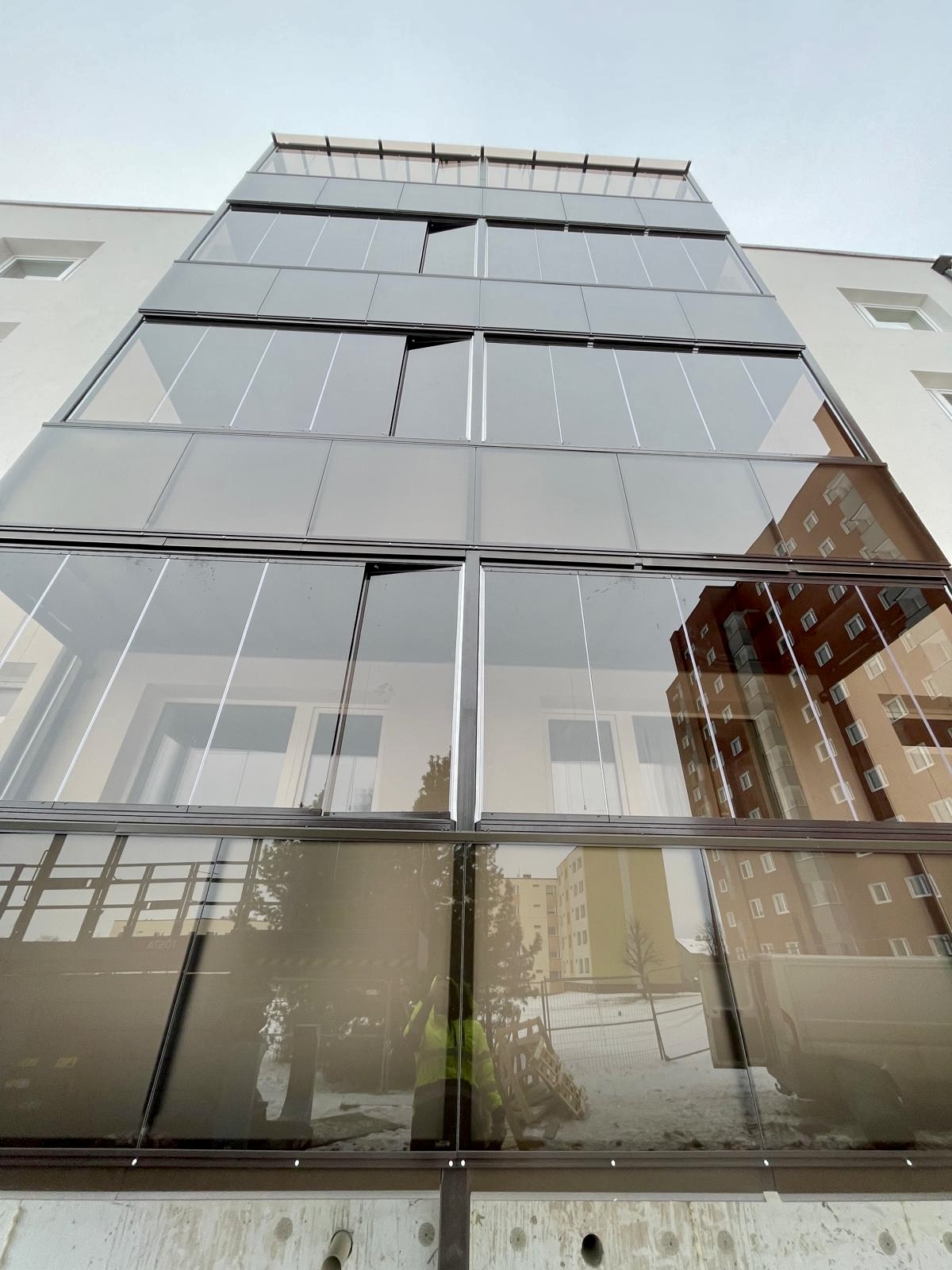 Rõduklaasid ja -piirded, Viljandi